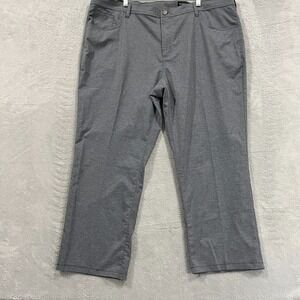 Dunning Golf Everbest Pants‎ Mens 42x26 Gray Performance Tech Stretch